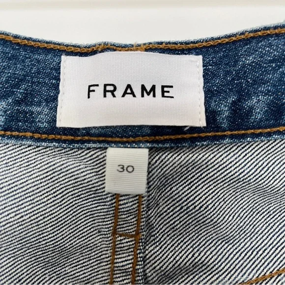 Frame Le Original Patchwork Boyfriend Jeans 30 - Picture 4 of 10